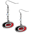 Carolina Hurricanes® Crystal Dangle Earrings